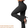 SUUKSESS Women Ribbed Seamless Flare Leggings Bootcut High Waist Yoga Pants - Image 5