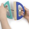Tegu Swivel Bug Magnetic Building Block Set, Teal & Blue - Image 6