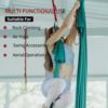 WEBSUKA Aerial Yoga Hammock Daisy Chains Strap, Strong 22kN Adjustable with 10 Loops, No Stretch, Climbing Strap Nylon Chain Sling for Aerial Yoga,Swing, Hammock, Suspension, Exercise - Image 5