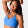 Kamo Fitness Iris Strappy Sports Bra for Women Light Support Backless Crop Top Removable Padding Open Back - Image 2