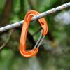 PANDENGZHE 6pcs Small Carabiner Clips, 9KN (2023lbs) Heavy Duty, Lightweight Carabiner for Camping, Hiking, Keychain, Gym, Dog Leash - Image 8