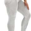 TSUTAYA Seamless Workout Leggings for Women Tummy Control Women's High Waisted Butt Lifting Leggings Gym Yoga Pants - Image 4