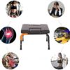 TANGIST Auxiliary Stretch Yoga Bench Yoga-Assisted Inversion Bench Home Exercise Equipment Stool Sofa Chair Fitness Stool Inverted Machine Artifact for Women Yoga Inversion Bench (Color : Black, Siz - Image 4