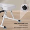 Yoga Headstand Bench, Foldable Inversion Chair with Armrests, for Home Gym Yoga Studio,White,495136cm,49 * 51 * 36cm-White - Image 5