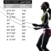 Weighted Jump Rope Workout-1LB Professional Skipping Rope with Adjustable Length and Silicone Comfortable Grips,Heavy Jumpropes Adults Fitness Women Men,Cardio Boxing Endurance Training Exercise - Image 7