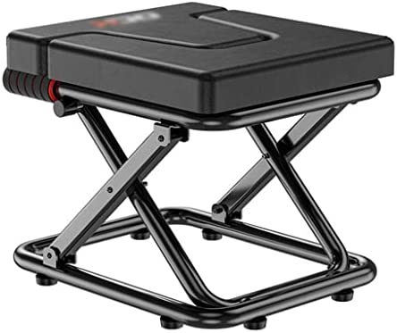 Handstand Home Yoga Bench Stretching Aid Handstand Bench Handstand Stretcher (Color : Black, Size : 43 * 44 * 39cm)