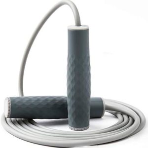 Weighted Jump Rope Workout-1LB Professional Skipping Rope with Adjustable Length and Silicone Comfortable Grips,Heavy Jumpropes Adults Fitness Women Men,Cardio Boxing Endurance Training Exercise