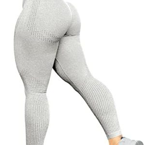 TSUTAYA Seamless Workout Leggings for Women Tummy Control Women's High Waisted Butt Lifting Leggings Gym Yoga Pants