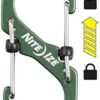 Nite Ize LSBA3-08-R6 S-Biner SlideLock Dual Locking Carabiner, Size #3, Olive - Image 2