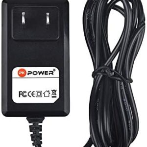 PKPOWER AC Adapter for Center Negative Guitar Effect Pedal 8 Way Daisy Chain Power Supply Cable with 2A 9V DC Adapter