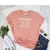 Bookmarks Are For Quitters T Shirt Womens T-Shirt Casual Top Graphic Tee Short Sleeve Shirt I Love Books T-Shirt Reading T Shirt - Image 2