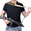 Ratulie 2 Point Sling Tactical Shotgun Sling Quick Adjust QD Rifle Slings with Shoulder Pad QD Sling Swivels Two Point Sling with Fast Adjust Loop for Mlok Rail - Image 6