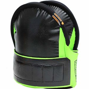 TROXELL USA - SuperSoft Knee Pads Hi-Viz Fluorescent Green (Large Size / Bagged in Pairs)