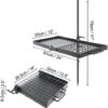 Adventure Seeka Campfire Swivel Grill, This Campfire Grill Grate is Heavy Duty, Fully Adjustable Fire pit grill grate over fire pit, The Fire Pit Grill Grate & Camp fire Cooking Rack - Image 7