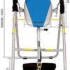 Fitness Stool/Inversion Machine/Household Abdominal Lifter/Inversion Treatment Lumbar Muscle Stretcher Steel Pipe/Inversion Table - Image 3
