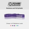 POWER GUIDANCE Pull Up Assist Bands - Heavy Duty Resistance Band, Mobility & Powerlifting Exercise Bands, Perfect for Body Stretching, Powerlifting, Resistance Training - Image 2
