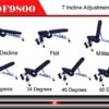 Flat Incline Decline Bench by Deltech Fitness - Image 9