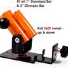 Yes4All Deluxe T-Bar Row Platform – Full 360° Swivel & Easy to Install – Fits 1” Standard and 2” Olympic Bars - Image 3