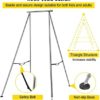 VEVOR Yoga Sling Inversion, 9.6 FT Height Inversion Yoga Swing Stand, Max Capacity 551 LBS Aerial Yoga Frame Inversion - Image 4