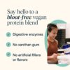 Ora Organic Vegan Protein Powder - 21g Plant Based Protein Powder for Women and Men | Keto Friendly, Gluten Free, Paleo, Dairy-Free, Gluten-Free, Soy-Free - Vanilla Flavor, 20 Servings - Image 4