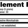 NutraBio Creatine Monohydrate - Micronized and Pure Grade - Supports Muscle Energy and Strength - (150 Grams) - Unflavored, HPLC Tested (150g) - Image 2