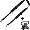 BOOSTEADY 2 Point Traditional Gun Sling Shoulder Strap Trigger Snap with QD Swivel Mount Adjustable - Image 2