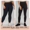 HLTPRO 3 Pack Plus Size Leggings for Women(X-Large - 4X)- High Waist Stretchy Buttery Soft Pants for Workout Running Yoga - Image 3