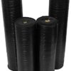 Rubber-Cal - 03_168_W_WR_08 Wide Rib Corrugated Rubber Floor Mat, 3 mm Thick x 4' x 8' Utility Runner, Black - Image 2