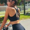 Yvette Women High Impact Sports Bras Criss Cross Back Sexy Running Bra for Plus Size - Image 6