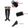 sockfun 6 Pairs Women's Striped Knee High Socks,Thigh High Socks, Striped Stockings, Cute Long Socks - Image 2