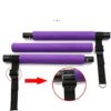 ADSRB Yoga Pilates Bar Stick with Resistance Band Home Gym Muscle Toning Bar Fitness Stretching Sports Body Workout Exercise - Image 5