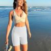 we fleece 2 Pack Biker Shorts with Pockets for Women-5" Soft Workout High Waist Tummy Control Running Yoga Spandex Shorts - Image 2