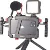 ULANZI Smartphone Video Rig with Handle, LINO Filmmaking Case Aluminum Alloy Phone Video Stabilizer Grip Tripod Mount for Video Maker Videographer with Cold Shoe for iPhone 13 Mini Pro Max 8 Plus - Image 6