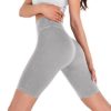 ODODOS Seamless Yoga Shorts for Women, High Waist Butt Lifting Acid Washed Ribbed Workout Gym Running Biker Shorts - Image 4