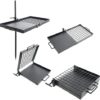 Adventure Seeka Campfire Swivel Grill, This Campfire Grill Grate is Heavy Duty, Fully Adjustable Fire pit grill grate over fire pit, The Fire Pit Grill Grate & Camp fire Cooking Rack - Image 4