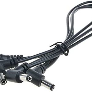yanw 3 Way Daisy Chain Cable for Electric Guitar Effect Pedal Power Cord Lead