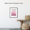 Positive Inspirational Quotes Wall Decor - Uplifting Encouragement Gifts for Women, Girls, Teens, Daughter, BFF, Best Friend - Pink Motivational Wall Art Poster for Home Office, Bedroom, Bathroom - Image 9