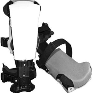 ProKnee 0714 Custom Fit Knee Pads with 1 Inch Foam - Professional Heavy Duty Knee Pads for Flooring, Tiling and Construction - 20"