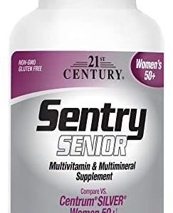 21st Century Sentry Senior Women 50 Plus Tablets, 100 Count (27542)