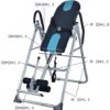 MGIZLJJ Gravity Heavy Duty Inversion Table Adjustable Protective Belt Back Stretcher Machine for Pain Relief - with Headrest Yoga Inverted Stool - Image 5