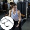 BESPORTBLE 4pcs Metal Bar Up Workout Duty Stretching Home Pull Equipment Band Drag for Accessories Workouts Strength Steel Gym Fitness Cable Training Professional Yoga Hook Handles or - Image 3