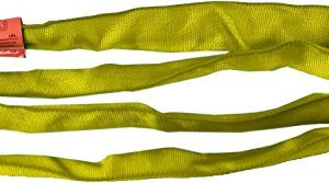 All Material Handling DR306 Endless Round Sling, 6' Length, Vertical Capacity 8400 lb, Choker-6700 lb, Basket-16800 lb, Yellow