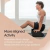 Asanaseat Multifunctional Yoga Block, Set of 2, Use as Meditation Seat, Floor Seat, Stretching Blocks and Added Stability During your Practice, Interlocking Lightweight EVA Foam - Image 5