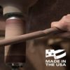 Brazos Handcrafted Wood Walking Stick, Twisted Oak, Dual Purpose Style Handle, for Men & Women, Made in the USA, Brown, 55" - Image 3