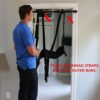 Ultimate Back Stretching Package - Sit and Decompress Back Stretcher with Inflatable Lumbar Pillow (Large Harness No Bar) - Inversion Table Alternative Chiropractor Designed - Image 6