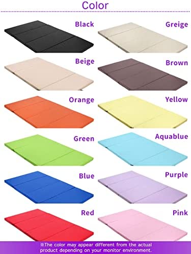 KaRaDaStyle Gymnastics Mat Folding Stretch Mats 71"x39"x2" Exercise Muscle Training Children Play Horizontal Bar Mat Yoga Sports Soundproof Home Use - Image 7