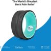 Chirp Wheel Foam Roller - Targeted Muscle Roller for Deep Tissue Massage, Back Stretcher with Foam Padding - Image 2