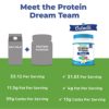 Orgain Vegan Protein Powder + Oatmilk, Vanilla Bean, 20g of Plant Based Protein, 2g of Sugar, Made from Organic Oats, No Dairy or Soy, Non-GMO, 1lb - Image 4