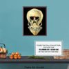Salvador Dali Skull Wall Art & Decor - Aesthetic Room Decor - Gallery Wall Art - Goth Gothic Home Decor - Salvador Dali Prints - Creepy Hipster Surrealism Wall Art - Museum Poster - Optical Illusion - Image 7