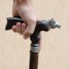 Custom Men's Cane Mustang Fancy Wooden Walking Stick for Men Fashionable Hand Carved Vintage Canes Walking Sticks - Image 6